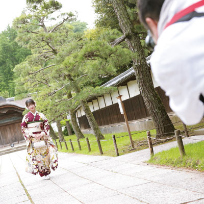 三溪園振袖